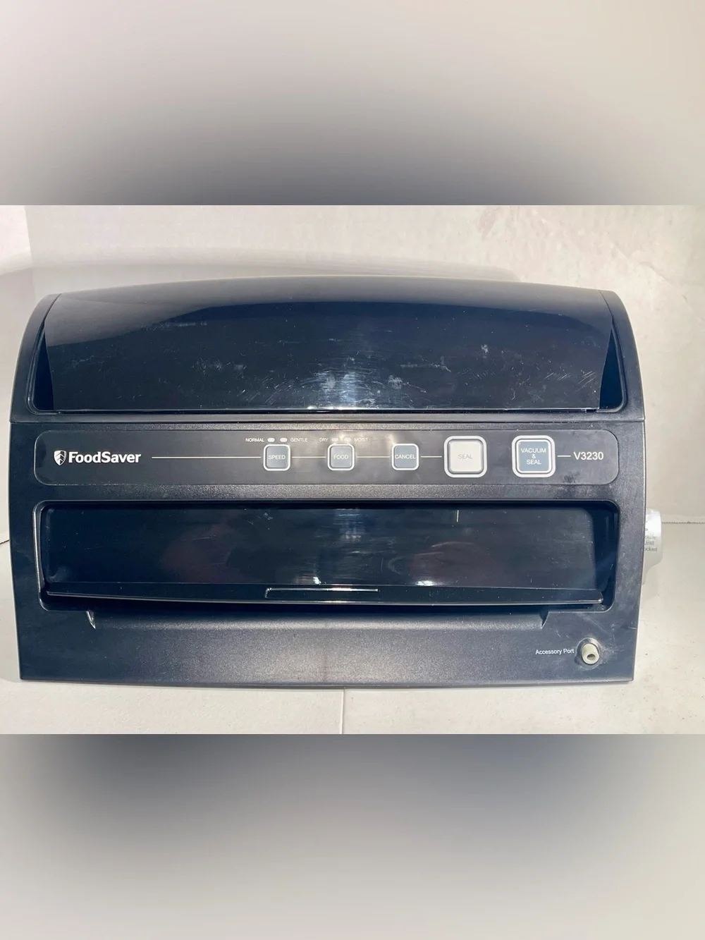 FoodSaver V3230 Vacuum Sealer System w/ Bag Roll & Accessory Hose Tested Works